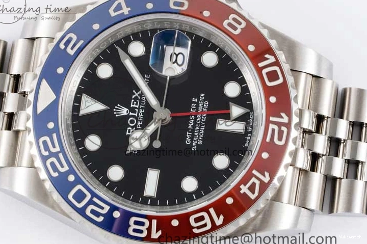 on APF 1:1 Edition 126710 Bracelet VR3285 904L GMT Master Jubilee II SS CHS BLRO Best 0117